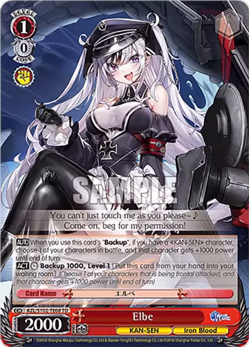 Elbe (AZL/S102-TE68 TD), Azur Lane — Weiß Schwarz card price