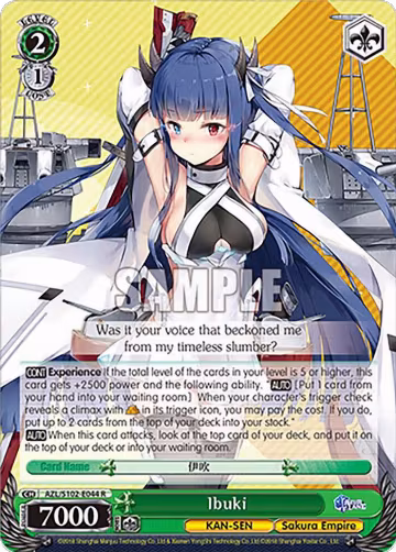 Ibuki (AZL/S102-E044 R), Azur Lane — Weiß Schwarz card price