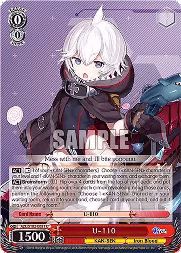 U-110 (AZL/S102-E081 U), Azur Lane — Weiß Schwarz card price