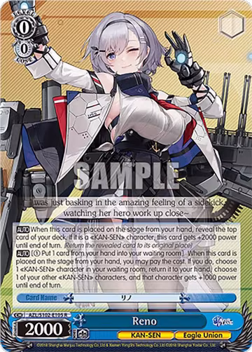 Reno (AZL/S102-E105 R), Azur Lane — Weiß Schwarz card price