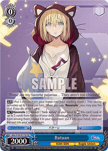 Bataan (SR) (AZL/S102-E113S SR), Azur Lane — Weiß Schwarz card price