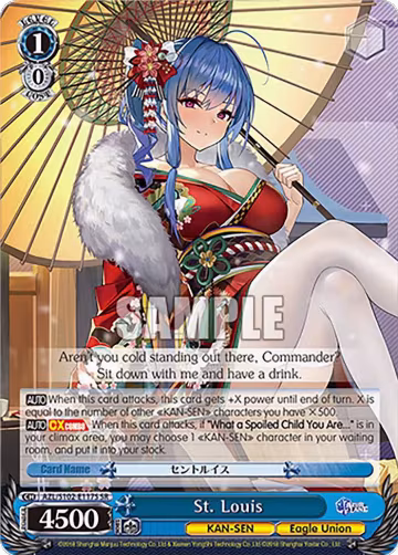 St. Louis (SR) (AZL/S102-E117S SR), Azur Lane — Weiß Schwarz card price