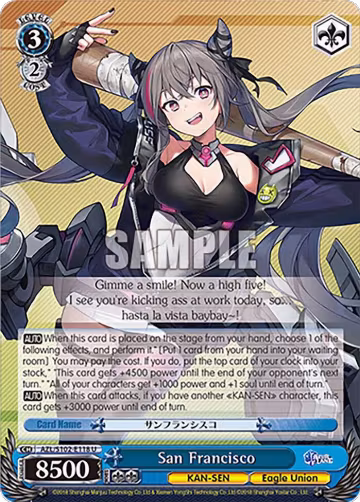 San Francisco (AZL/S102-E118 U), Azur Lane — Weiß Schwarz card price