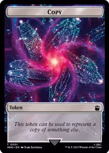 Copy // Treasure (0029) Double-Sided Token (1 // 29), Universes Beyond: Doctor Who — Magic card price