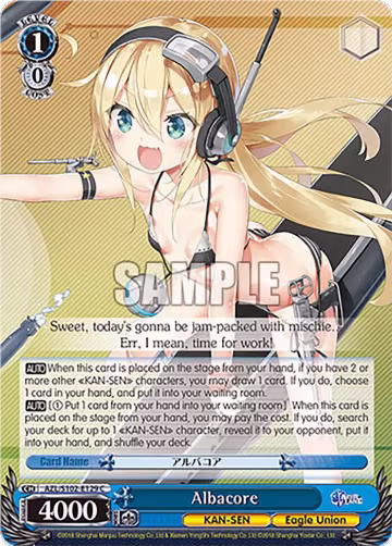 Albacore (AZL/S102-E129 C), Azur Lane — Weiß Schwarz card price