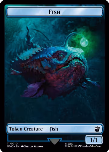 Fish // Food (0026) Double-Sided Token (10 // 26), Universes Beyond: Doctor Who — Magic card price
