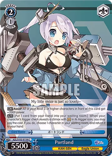 Portland (AZL/S102-E134 C), Azur Lane — Weiß Schwarz card price