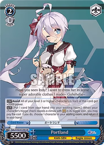 Portland (SR) (AZL/S102-E134S SR), Azur Lane — Weiß Schwarz card price