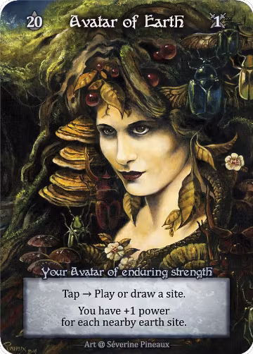 Avatar of Earth (Preconstructed Deck), Alpha — Sorcery card price