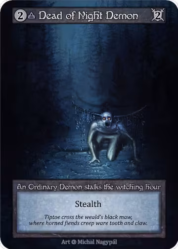 Dead of Night Demon, Alpha — Sorcery card price