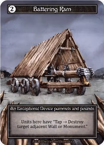 Battering Ram (Foil), Alpha — Sorcery card price