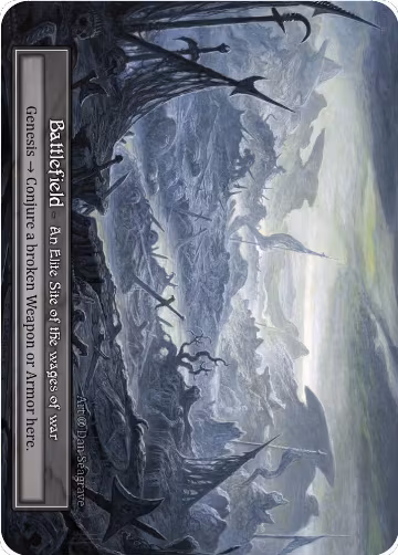 Battlefield (Foil), Alpha — Sorcery card price