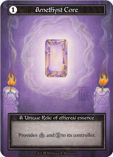 Amethyst Core (Foil), Alpha — Sorcery card price