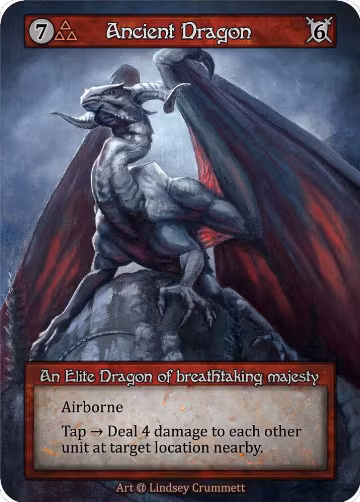 Ancient Dragon, Alpha — Sorcery card price