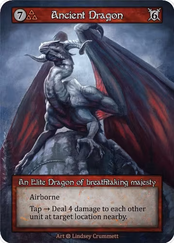 Ancient Dragon (Preconstructed Deck), Alpha — Sorcery card price