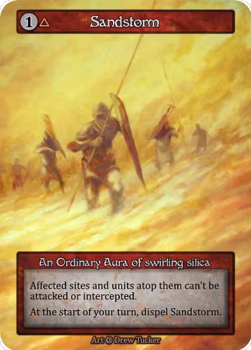 Sandstorm, Alpha — Sorcery card price