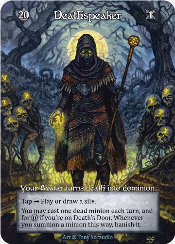 Deathspeaker (Foil), Alpha — Sorcery card price