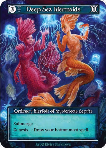 Deep-Sea Mermaids (Foil), Alpha — Sorcery card price