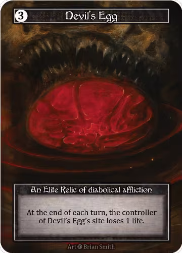 Devil's Egg (Foil), Alpha — Sorcery card price