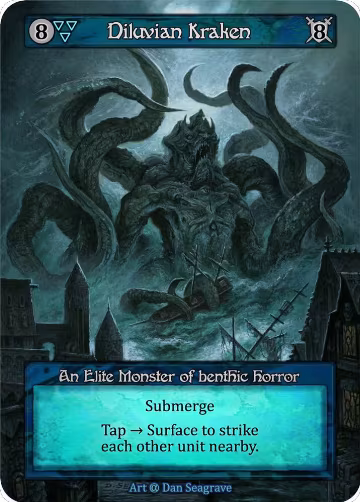 Diluvian Kraken, Alpha — Sorcery card price