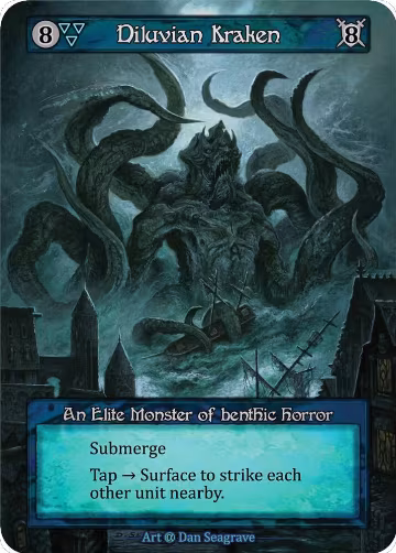 Diluvian Kraken (Preconstructed Deck), Alpha — Sorcery card price