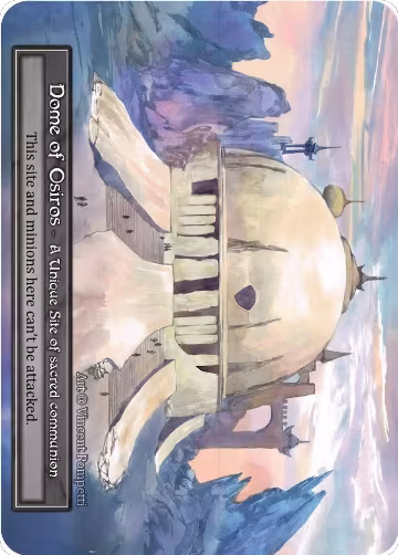 Dome of Osiros (Foil), Alpha — Sorcery card price