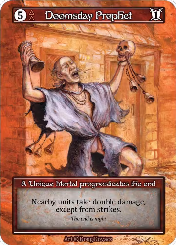 Doomsday Prophet (Foil), Alpha — Sorcery card price