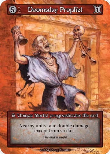 Doomsday Prophet (Preconstructed Deck), Alpha — Sorcery card price