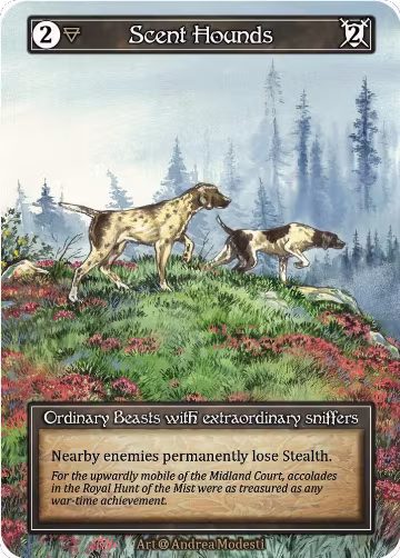 Scent Hounds (Foil), Alpha — Sorcery card price