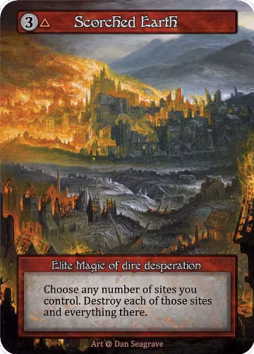 Scorched Earth, Alpha — Sorcery card price