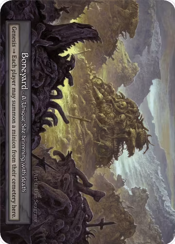 Boneyard, Alpha — Sorcery card price