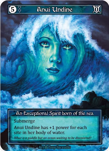 Anui Undine (Foil), Alpha — Sorcery card price