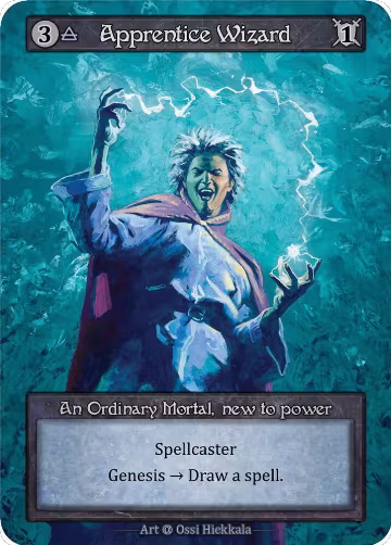 Apprentice Wizard (Preconstructed Deck), Alpha — Sorcery card price