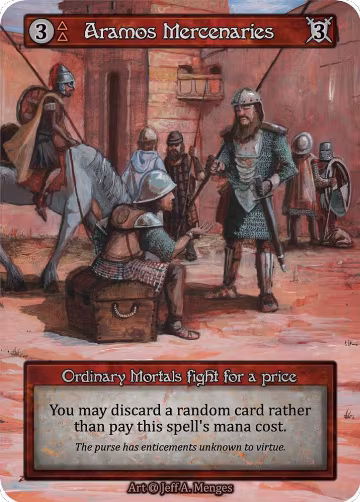 Aramos Mercenaries, Alpha — Sorcery card price