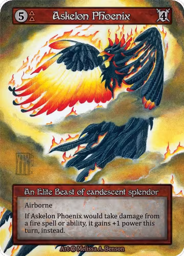 Askelon Phoenix, Alpha — Sorcery card price