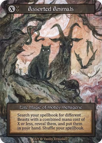 Assorted Animals, Alpha — Sorcery card price