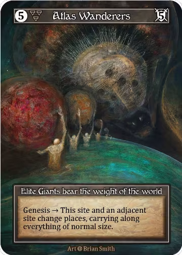 Atlas Wanderers (Foil), Alpha — Sorcery card price