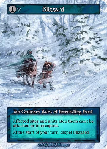 Blizzard, Alpha — Sorcery card price