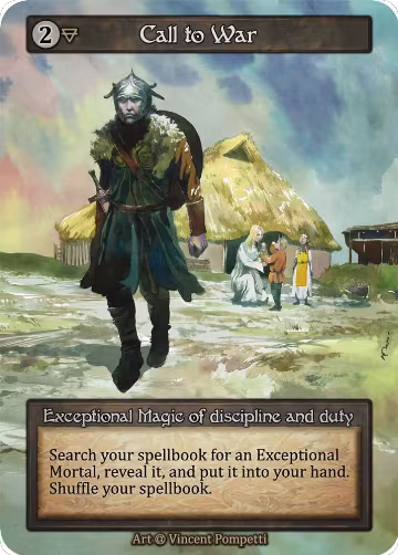 Call to War, Alpha — Sorcery card price