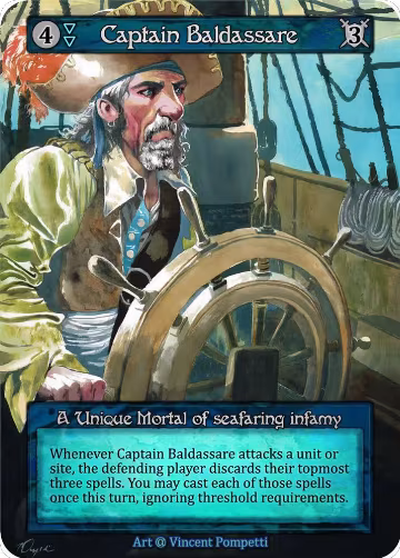 Captain Baldassare, Alpha — Sorcery card price