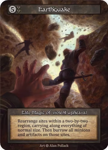 Earthquake (Preconstructed Deck), Alpha — Sorcery card price