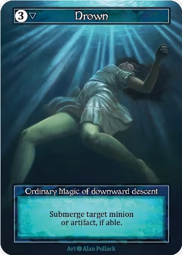 Drown (Foil), Alpha — Sorcery card price