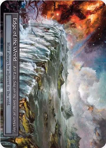 Edge of the World (Foil), Alpha — Sorcery card price