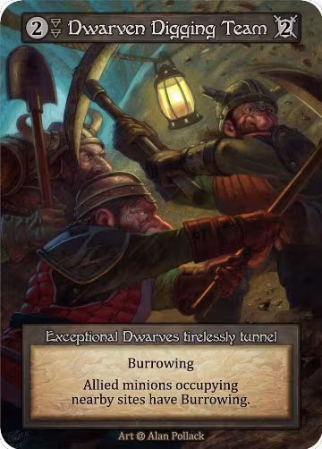 Dwarven Digging Team, Alpha — Sorcery card price
