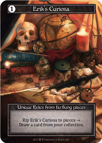 Erik's Curiosa (Foil), Alpha — Sorcery card price