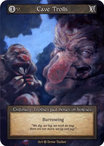Cave Trolls, Alpha — Sorcery card price