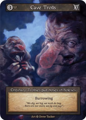Cave Trolls (Preconstructed Deck), Alpha — Sorcery card price