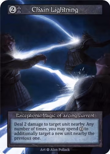 Chain Lightning (Preconstructed Deck), Alpha — Sorcery card price