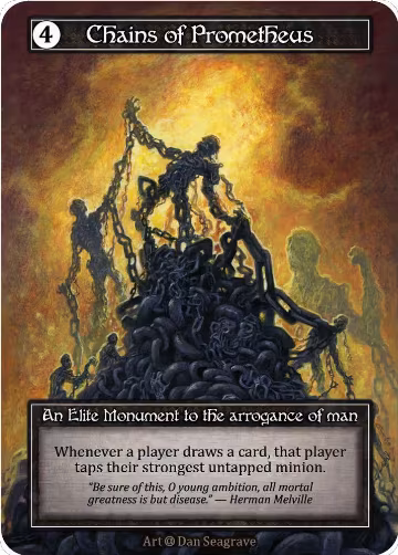 Chains of Prometheus (Foil), Alpha — Sorcery card price