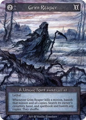 Grim Reaper, Alpha — Sorcery card price